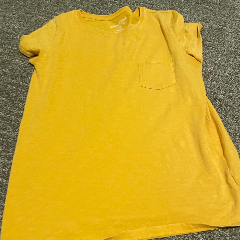 Yellow shirt